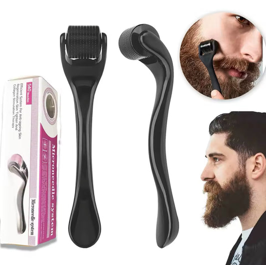 540 Needles for Facial Body Hair Growth Derma Roller for Skin Beard 0.2mm 0.25mm 0.3mm Needle Micro Face Roll Tool